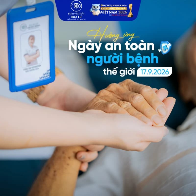 HƯỞNG ỨNG NGÀY AN TOÀN NGƯỜI BỆNH THẾ GIỚI 17/09