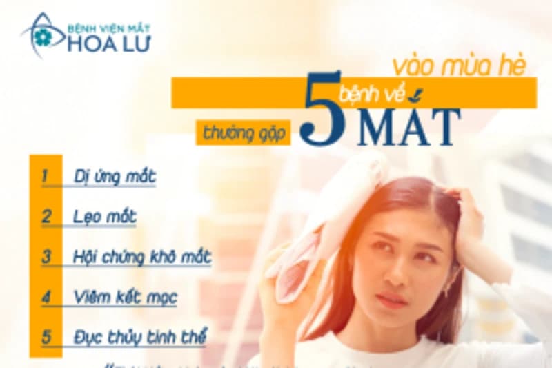 5 BỆNH THƯỜNG GẶP VÀO MÙA HÈ