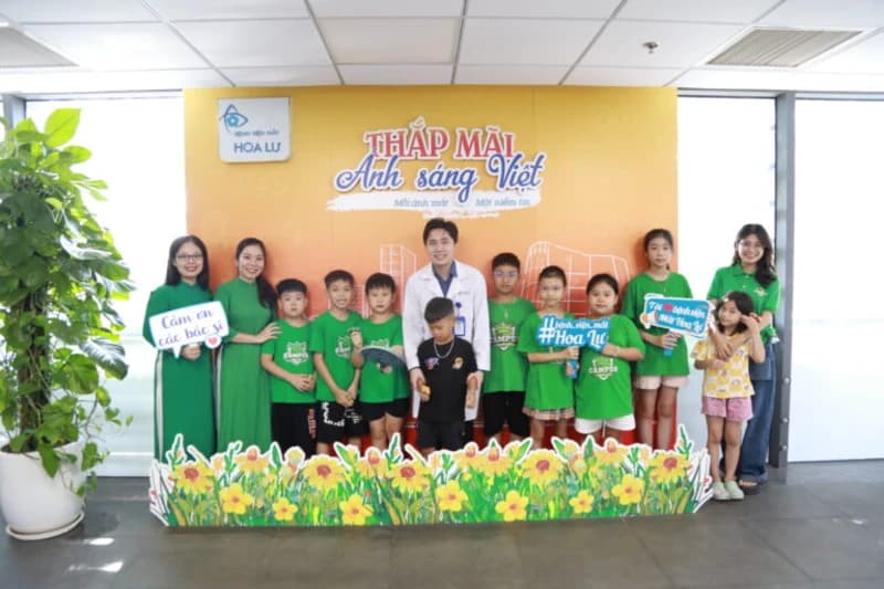 CÙNG TRUNG TÂM CAMPUS BẢO VỆ ĐÔI MẮT TRẺ THƠ