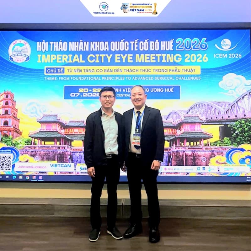 BS.CKII TRẦN BÁ KIỀN THAM GIA BÁO CÁO KHOA HỌC VỀ PHẪU THUẬT PHACO TẠI HỘI THẢO NHÃN KHOA QUỐC TẾ CỐ ĐÔ HUẾ LẦN THỨ 7