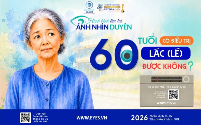 60 TUỔI CÓ ĐIỀU TRỊ LÁC (LÉ) ĐƯỢC KHÔNG?