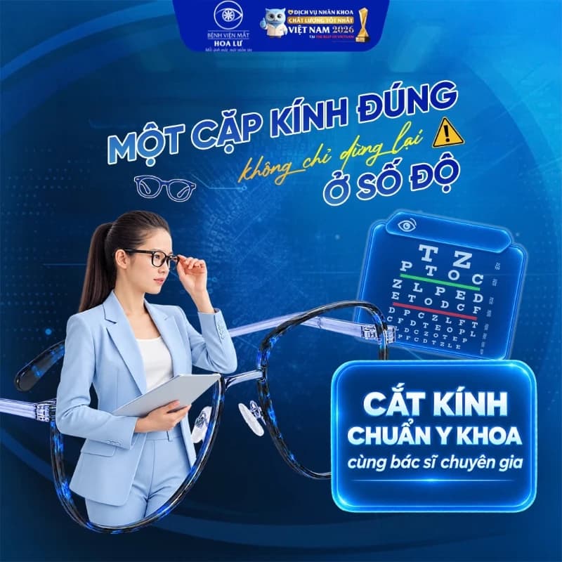 MỘT CẶP KÍNH PHÙ HỢP KHÔNG CHỈ DỪNG Ở “SỐ ĐỘ”