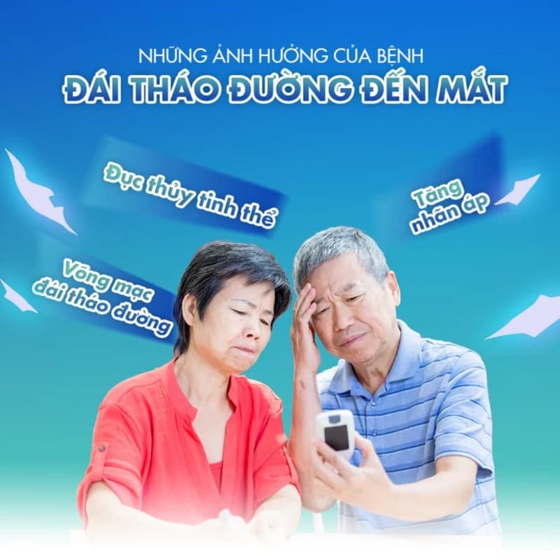 ẢNH HƯỞNG CỦA BỆNH ĐÁI THÁO ĐƯỜNG ĐẾN MẮT – ĐỪNG CHỦ QUAN!