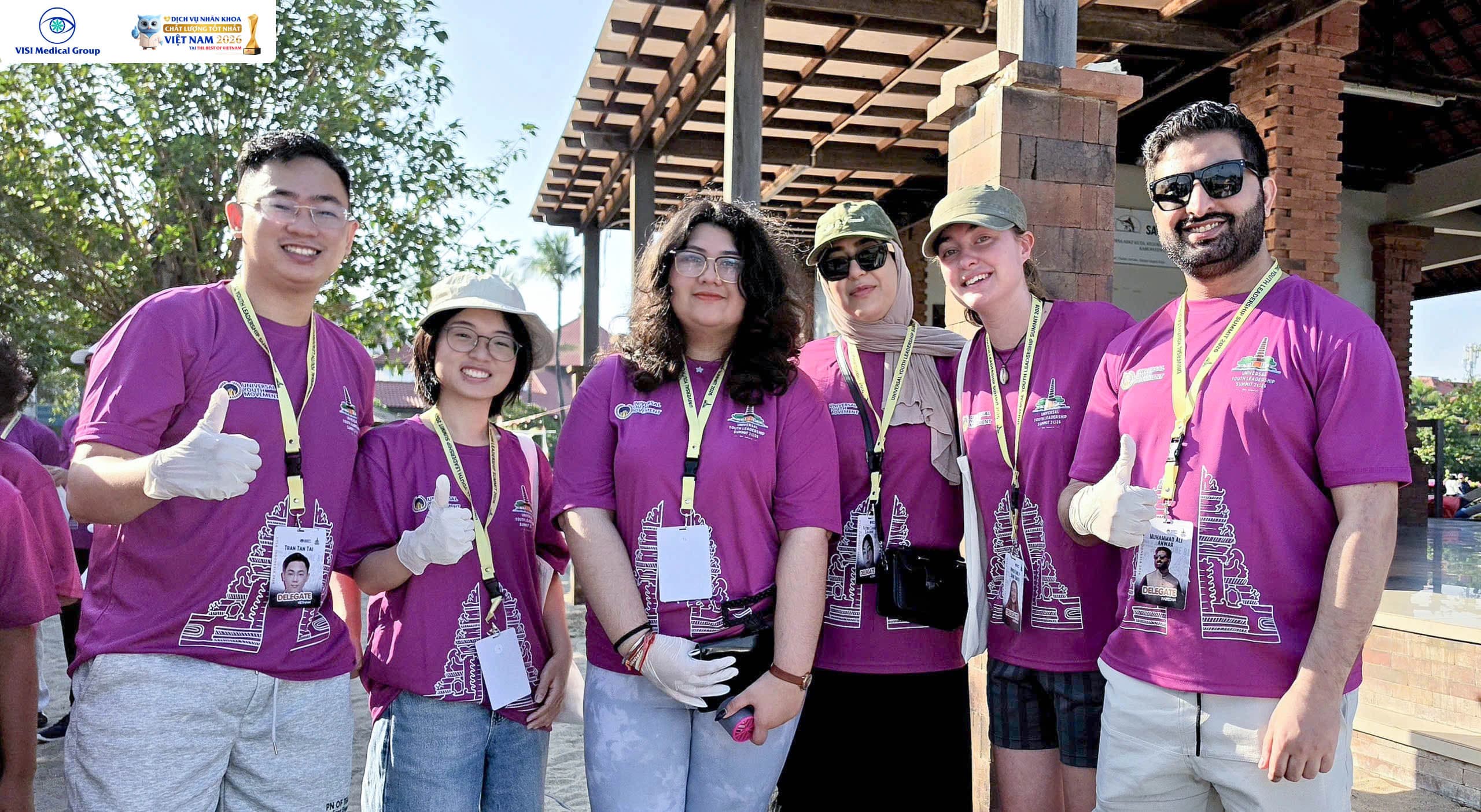 HAI THÀNH VIÊN VISI ĐẠI DIỆN VIỆT NAM THAM GIA UNIVERSAL YOUTH LEADERSHIP SUMMIT 2026